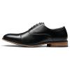 imageBruno Marc Mens Lace Up Soft CapToe Formal Dress ShoesBlack