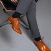 imageBruno Marc Mens Lace Up Soft CapToe Formal Dress ShoesBrown