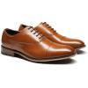 imageBruno Marc Mens Lace Up Soft CapToe Formal Dress ShoesBrown