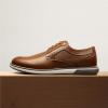imageBruno Marc Mens Plain Toe Oxford Shoes Business Formal Derby Dress Sneakers Crossflex GentEdgeBrown