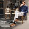 imageBruno Marc Mens Plain Toe Oxford Shoes Business Formal Derby Dress Sneakers Crossflex GentEdgeBrown