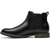 imageBruno Marc Mens Suede Leather Chelsea Ankle Boots1black