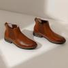 imageBruno Marc Mens Suede Leather Chelsea Ankle Boots1brown