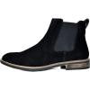 imageBruno Marc Mens Suede Leather Chelsea Ankle BootsBlack