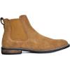 imageBruno Marc Mens Suede Leather Chelsea Ankle BootsTan