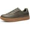 imageBruno Marc Mens Dress Sneakers Business Casual Shoes for Men Lace Up SlipResistant Fashion SneakersOlive