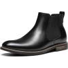 imageBruno Marc Mens Suede Leather Chelsea Ankle Boots1black