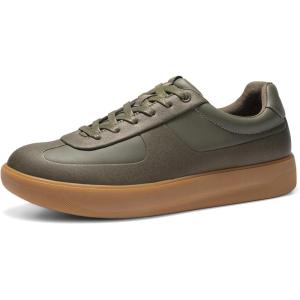 imageBruno Marc Mens Dress Sneakers Business Casual Shoes for Men Lace Up SlipResistant Fashion SneakersOlive