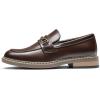 imageBruno Marc Boys Dress Slipon Penny LoaferToddlerLittle KidBig KidDark Brown