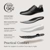 imageBruno Marc Mens Dress Sneakers Casual Lace Up Oxford Cushioned Walking Shoes Lightweight Breathable MaxFlex ActiveMetroBlack