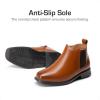 imageDREAM PAIRS Boys Chelsea Boots Side Zipper Classic Dress Boots for KidsCamel