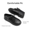 imageDREAM PAIRS Boys Girls Dress Shoes Kids School Uniform Formal Casual Oxfords for Toddler Little KidBlack