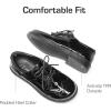 imageDREAM PAIRS Boys Girls Dress Shoes Kids School Uniform Formal Casual Oxfords for Toddler Little KidBlackpat