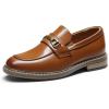 imageBruno Marc Boys Dress Slipon Penny LoaferToddlerLittle KidBig KidBrown