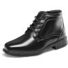 imageDREAM PAIRS Boys Dress Boots Laceup Formal Shoes with Side ZipperBlack
