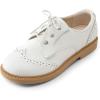 imageDREAM PAIRS Boys Girls Dress Shoes Kids School Uniform Formal Casual Oxfords for Toddler Little KidWhite