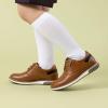 imageBruno Marc Boys Casual Dress Oxford Comfort Uniform Formal Fashion Sneaker ShoesBrown