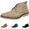 imageBruno Marc Mens Classic Dress Casual Chukka Boots 20Chukkanatural
