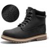 imageBruno Marc Mens Classic Winter Fall Boots Outdoor Work Boots 20BlackFur