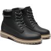 imageBruno Marc Mens Classic Winter Fall Boots Outdoor Work Boots 20BlackMesh Lining
