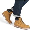 imageBruno Marc Mens Classic Winter Fall Boots Outdoor Work Boots 20YellowMesh Lining