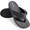 imageBruno Marc Mens Flip Flops Thong Sandals Soft Cushion Supportive Footbed Summer ShoesBlack