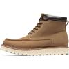 imageBruno Marc Mens Moc Toe Boot Fashion Comfort Casual Wedge BootsBrownFur