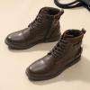 imageBruno Marc Mens Motorcycle Boots Oxford Dress BootBrown