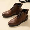 imageBruno Marc Mens Motorcycle Boots Oxford Dress BootCamel