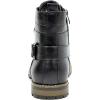 imageBruno Marc Mens Motorcycle Combat Boots Zipper Biker BootBlack5