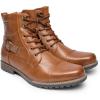 imageBruno Marc Mens Motorcycle Combat Boots Zipper Biker BootBrown3