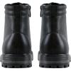 imageBruno Marc Mens Motorcycle Combat Oxford Boot Fur Lining Warm Zipper BootsEngle01black