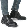 imageBruno Marc Mens Motorcycle Combat Oxford Boot Fur Lining Warm Zipper BootsEngle01black