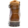 imageBruno Marc Mens Motorcycle Combat Oxford Boot Fur Lining Warm Zipper BootsEngle05brown