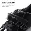 imageDREAM PAIRS Boys Dress Shoes Sneaker Casual Oxfords Formal School Uniform Shoes for Toddler Little KidAll Black