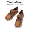 imageDREAM PAIRS Boys Dress Shoes Sneaker Casual Oxfords Formal School Uniform Shoes for Toddler Little KidBrown