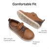 imageDREAM PAIRS Boys Dress Shoes Sneaker Casual Oxfords Formal School Uniform Shoes for Toddler Little KidBrown