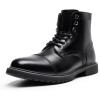 imageBruno Marc Mens Motorcycle Boots Oxford Dress BootBlack11