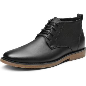 imageBruno Marc Mens Classic Dress Casual Chukka Boots 20Black1