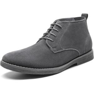 imageBruno Marc Mens Classic Dress Casual Chukka Boots 20Chukkagrey