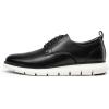 imageBruno Marc Mens Casual Dress Sneakers Formal Business Shoes Breathable Leather Upper Comfort Lightweight Cushioning Oxfords Crossflex NeatLiteBlack