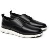 imageBruno Marc Mens Casual Dress Sneakers Formal Business Shoes Breathable Leather Upper Comfort Lightweight Cushioning Oxfords Crossflex NeatLiteBlack