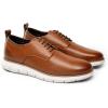 imageBruno Marc Mens Casual Dress Sneakers Formal Business Shoes Breathable Leather Upper Comfort Lightweight Cushioning Oxfords Crossflex NeatLiteBrown