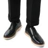 imageBruno Marc Mens Crossflex Dress Sneakers Casual Oxford Formal ShoesBlackGw