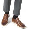 imageBruno Marc Mens Crossflex Dress Sneakers Casual Oxford Formal ShoesBrownGw