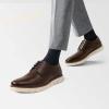 imageBruno Marc Mens Crossflex Dress Sneakers Casual Oxford Formal ShoesDark Brown