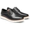 imageBruno Marc Mens Crossflex Oxford Dress Sneakers Casual Leather Dress ShoesBlack