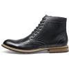 imageBruno Marc Mens Dress Ankle Motorcycle BootsBlack