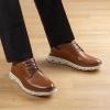 imageBruno Marc Mens Dress Sneakers Casual Lace up Oxford Formal ShoesBrown