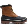 imageBruno Marc Mens Insulated Waterproof Snow Boots Warm Fur Lined Outdoor Winter BootBrownYellow
